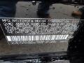 212: Obsidian Black 2011 Lexus ES 350 Color Code