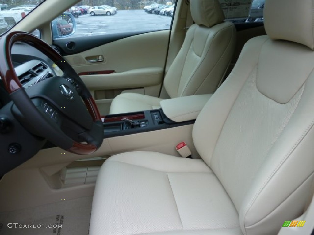 2012 RX 350 AWD - Cerulean Blue Metallic / Parchment photo #10