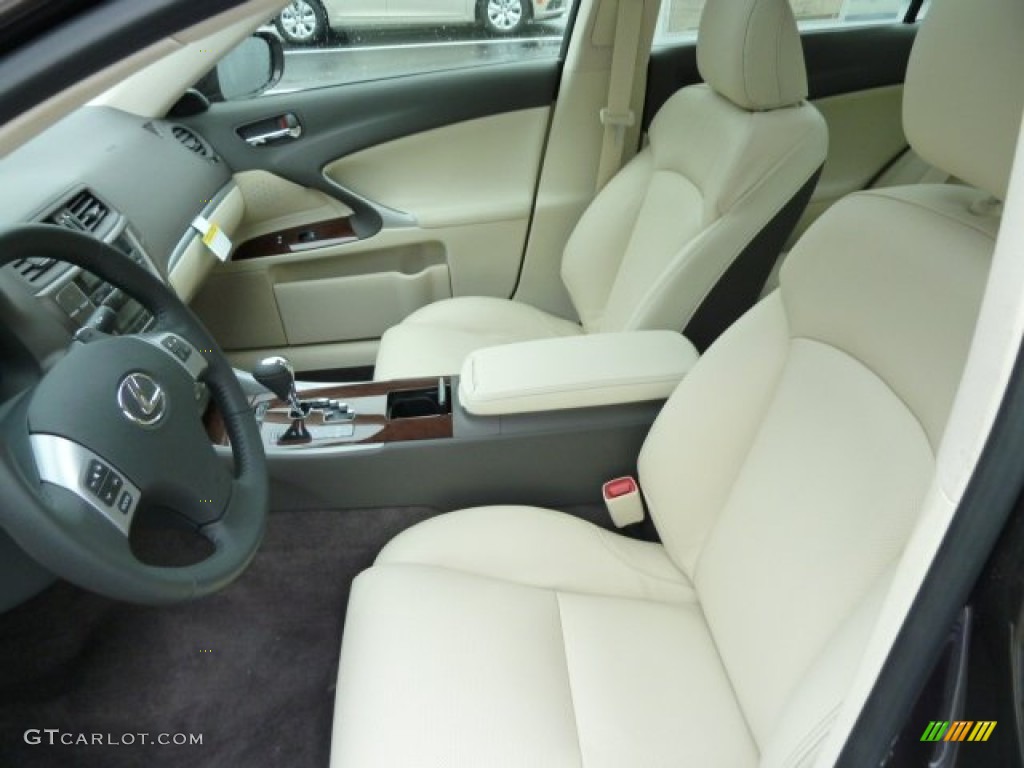 Ecru Interior 2012 Lexus IS 250 AWD Photo #56834090