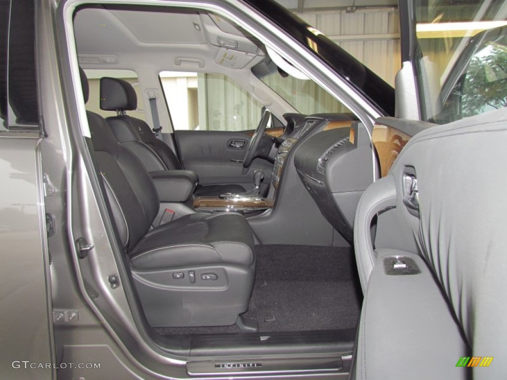 Graphite Interior 2011 Infiniti QX 56 Photo #56834202