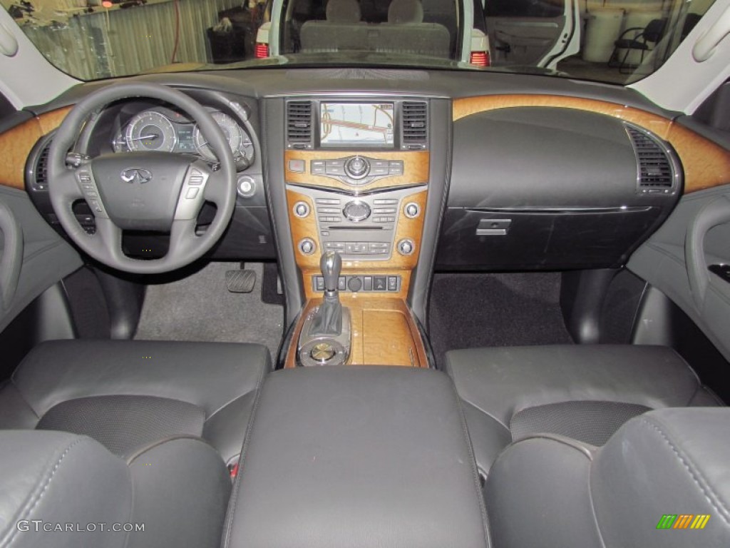 2011 Infiniti QX 56 Graphite Dashboard Photo #56834240