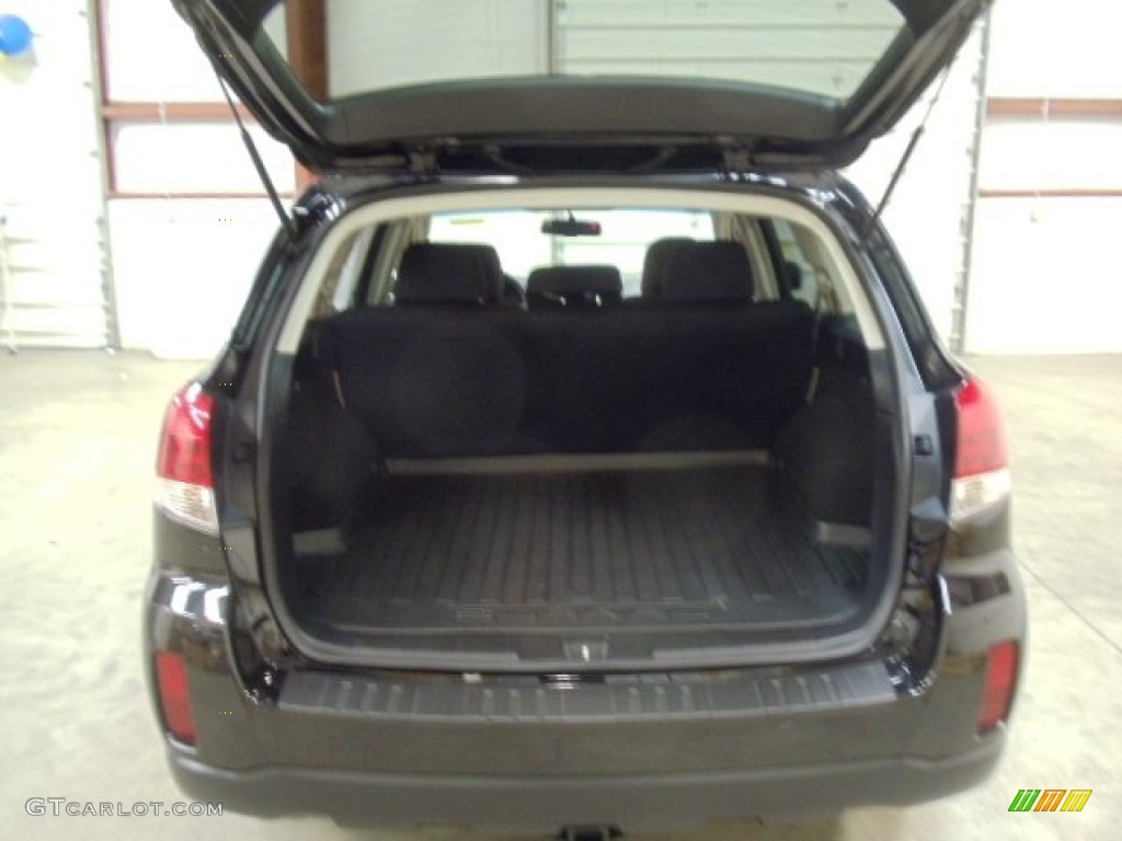 2010 Outback 2.5i Premium Wagon - Crystal Black Silica / Off Black photo #25