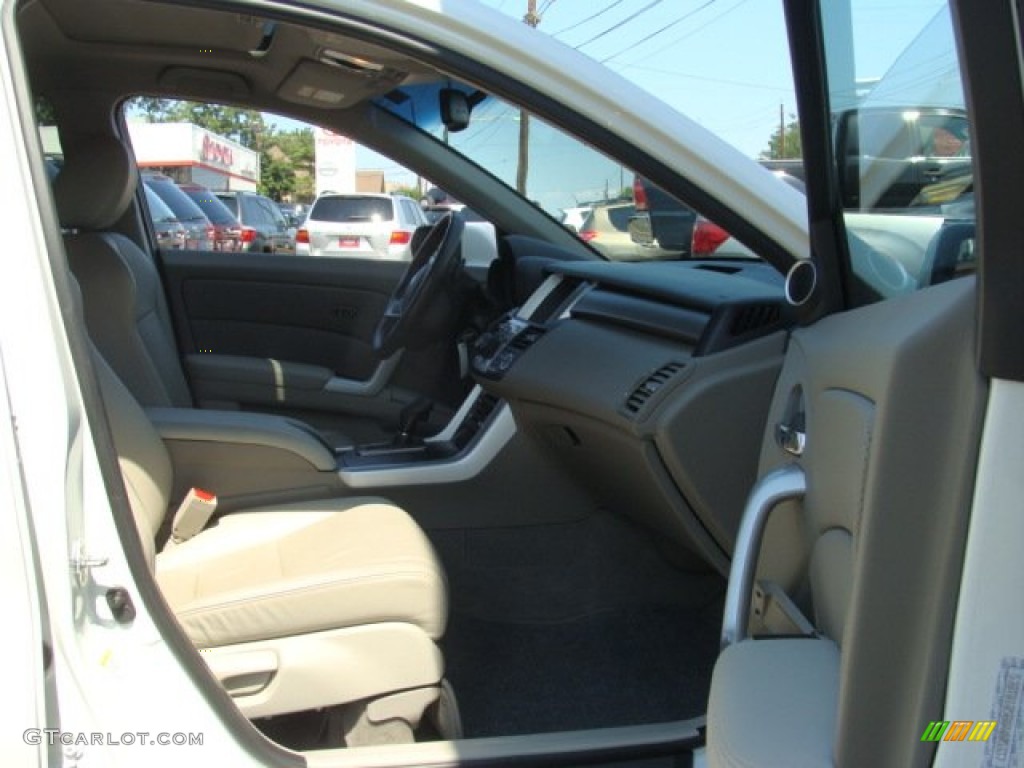 2008 RDX Technology - White Diamond Pearl / Taupe photo #8