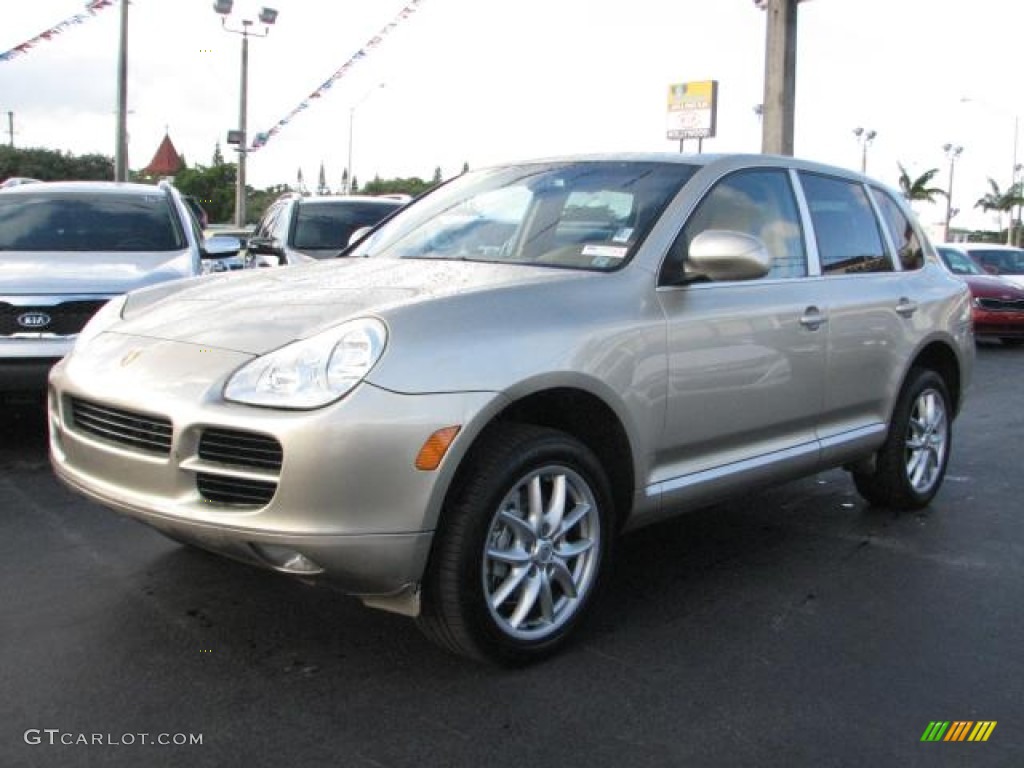 2004 Cayenne S - Prosecco Metallic / Havanna/Sand Beige photo #5