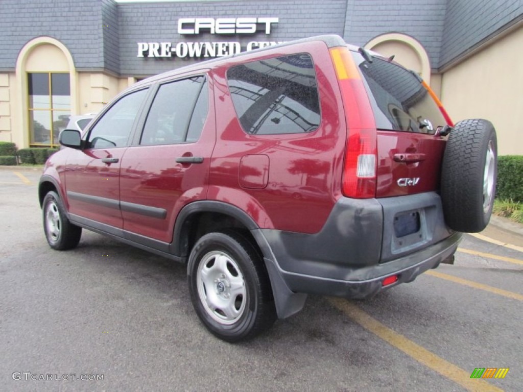 2003 CR-V LX - Chianti Red Pearl / Saddle photo #2