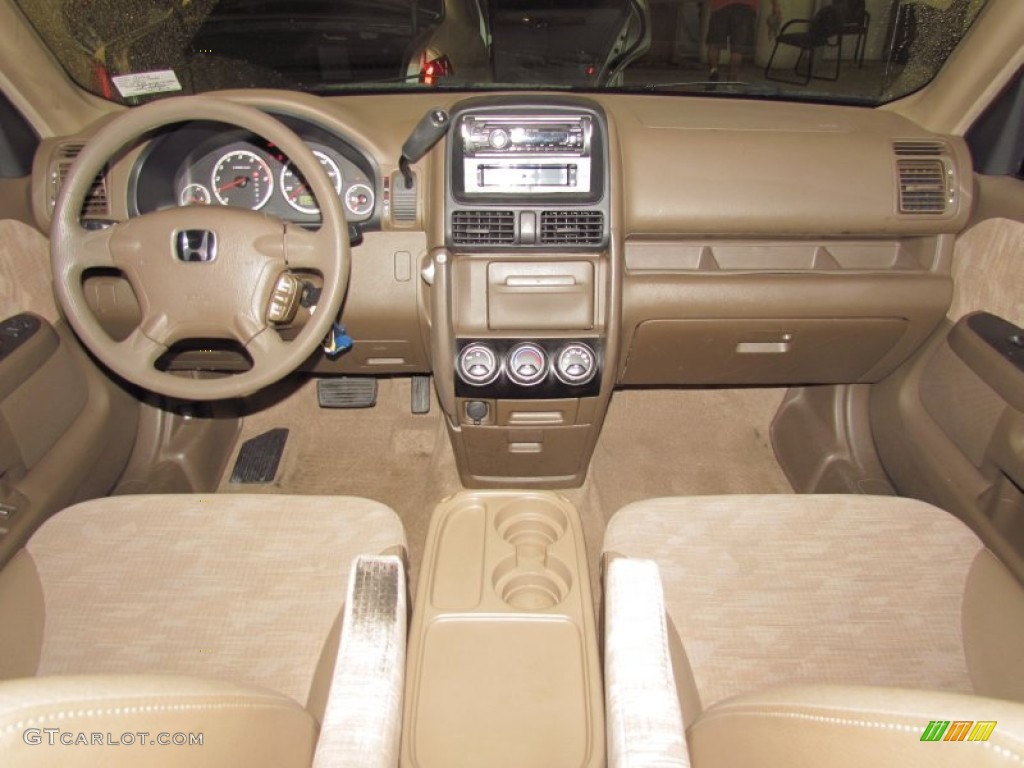 2003 Honda CR-V LX Saddle Dashboard Photo #56835941