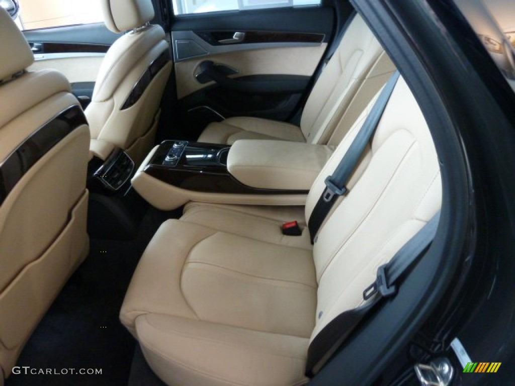 Velvet Beige Interior 2011 Audi A8 4.2 FSI quattro Photo #56836476