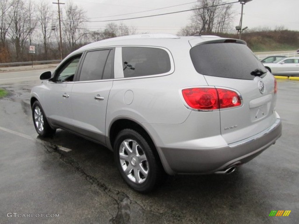 2009 Enclave CXL AWD - Quicksilver Metallic / Ebony Black/Ebony photo #8