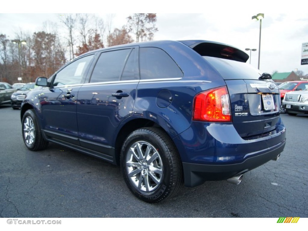 Dark Blue Pearl Metallic 2012 Ford Edge Limited EcoBoost Exterior Photo #56838326