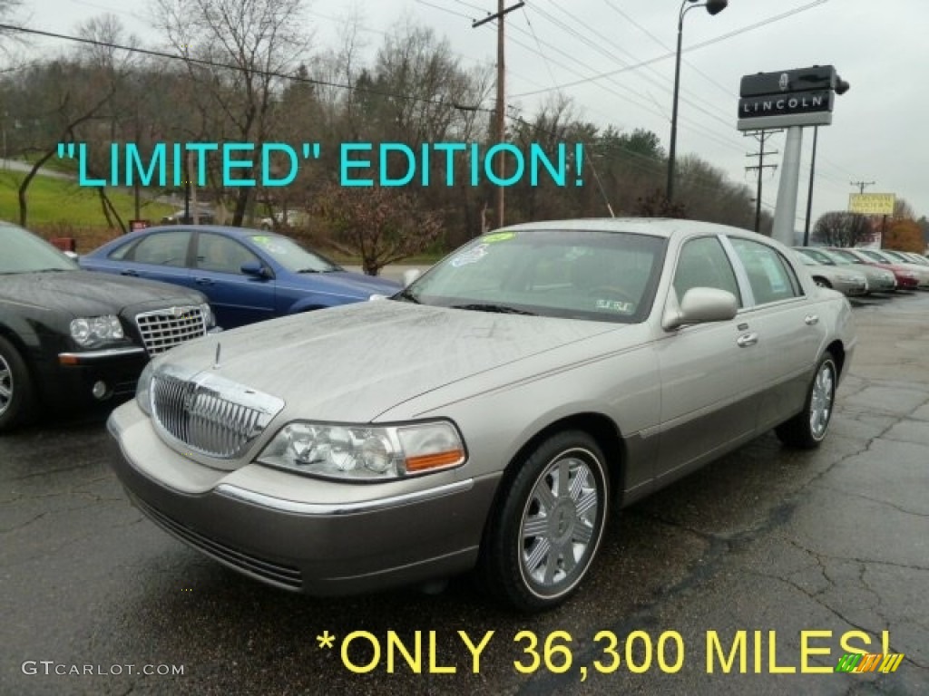 Silver Birch Metallic Lincoln Town Car