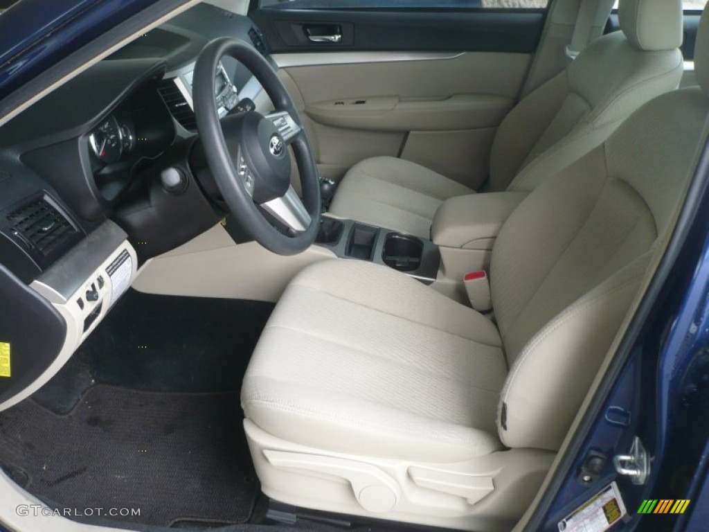 Warm Ivory Interior 2010 Subaru Outback 2.5i Wagon Photo #56839155