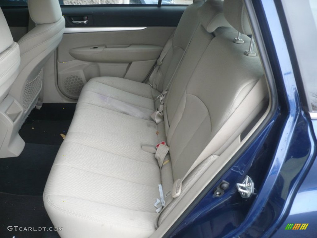 Warm Ivory Interior 2010 Subaru Outback 2.5i Wagon Photo #56839165