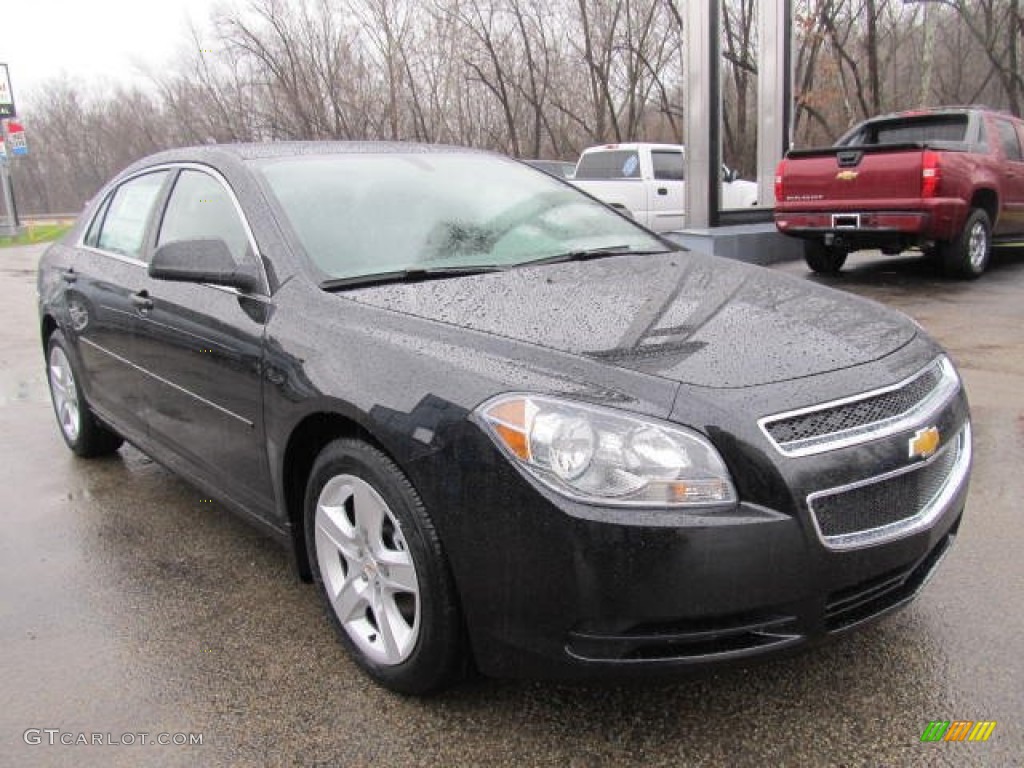 2012 Malibu LS - Black Granite Metallic / Titanium photo #5