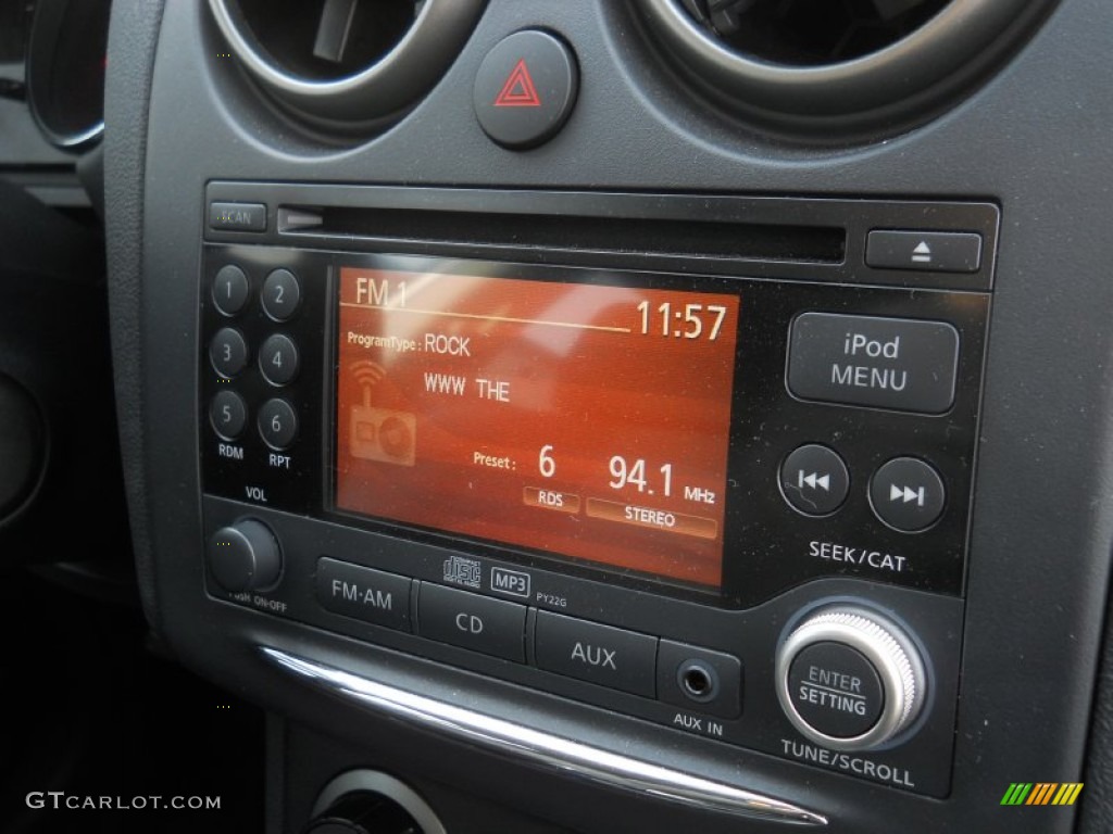 2011 Rogue SV AWD - Gotham Gray Metallic / Black photo #5