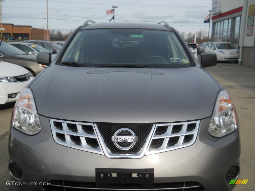 2011 Rogue SV AWD - Gotham Gray Metallic / Black photo #16