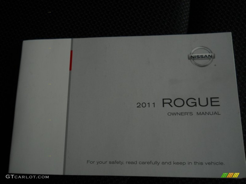 2011 Rogue SV AWD - Gotham Gray Metallic / Black photo #19