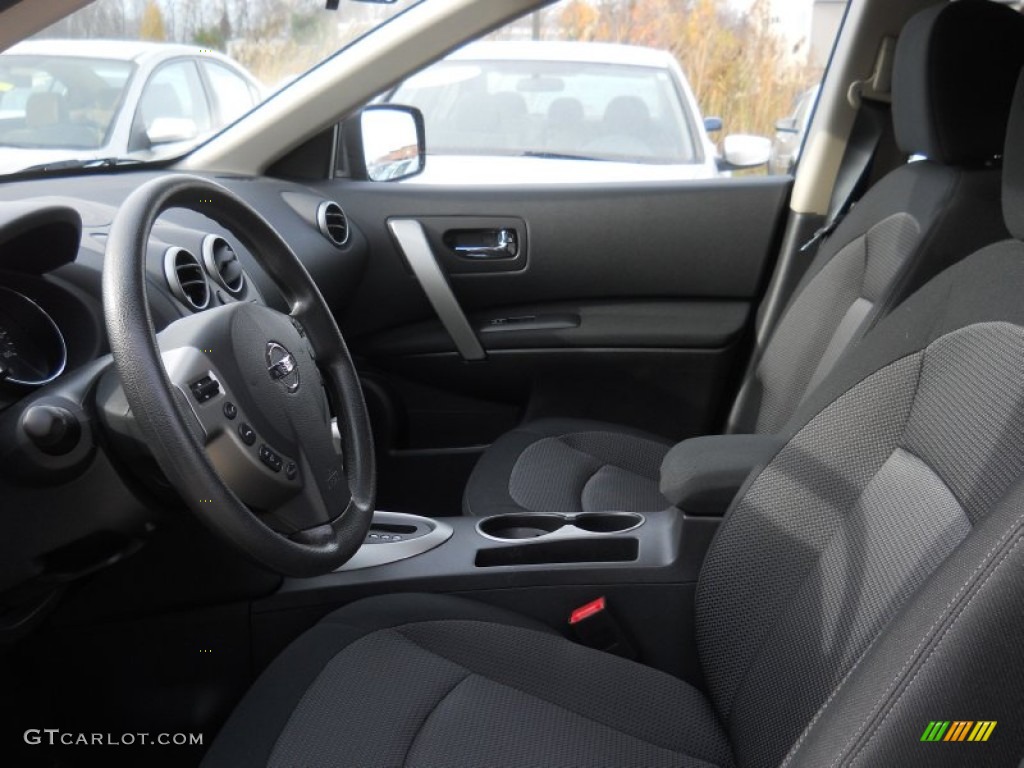 2011 Rogue SV AWD - Gotham Gray Metallic / Black photo #22