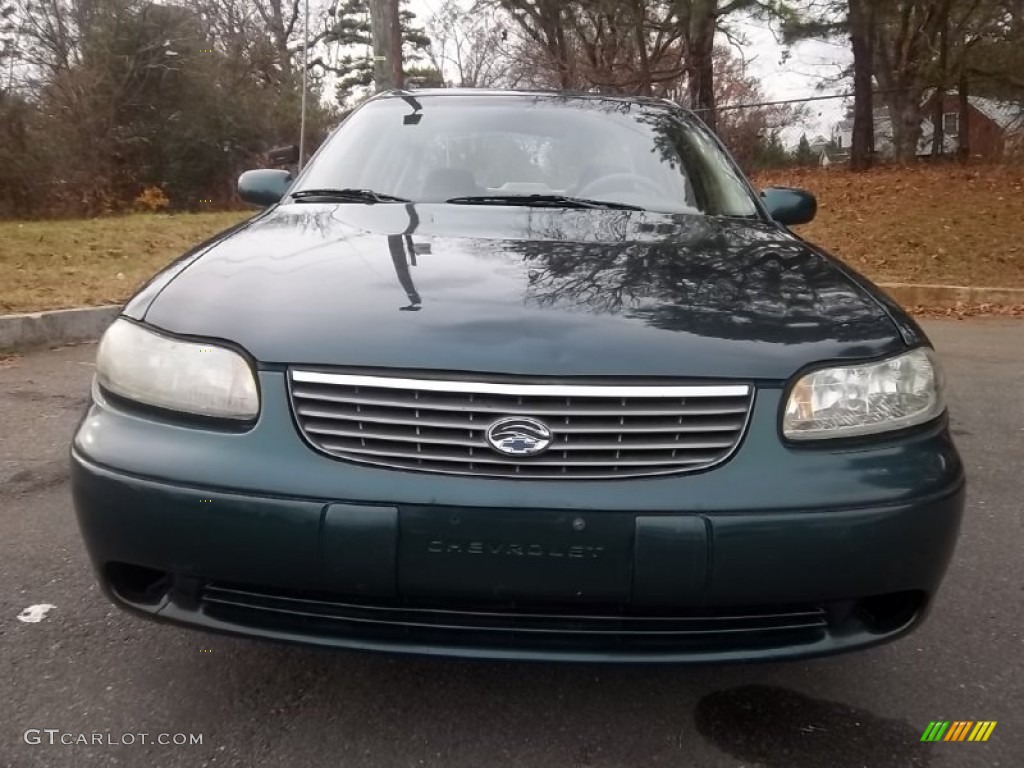 1998 Malibu Sedan - Dark Jade Green Metallic / Light Gray photo #9