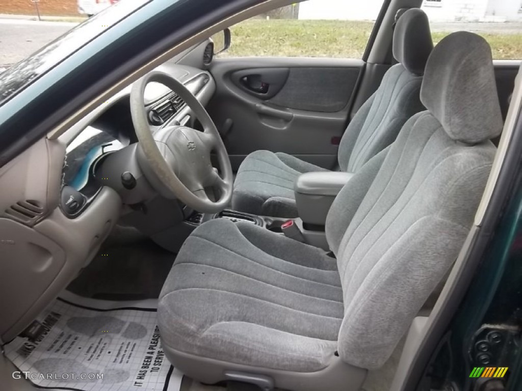 1998 Malibu Sedan - Dark Jade Green Metallic / Light Gray photo #16