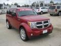 2010 Inferno Red Crystal Pearl Dodge Nitro SE  photo #7