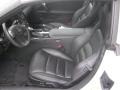 Ebony Black 2011 Chevrolet Corvette Coupe Interior Color