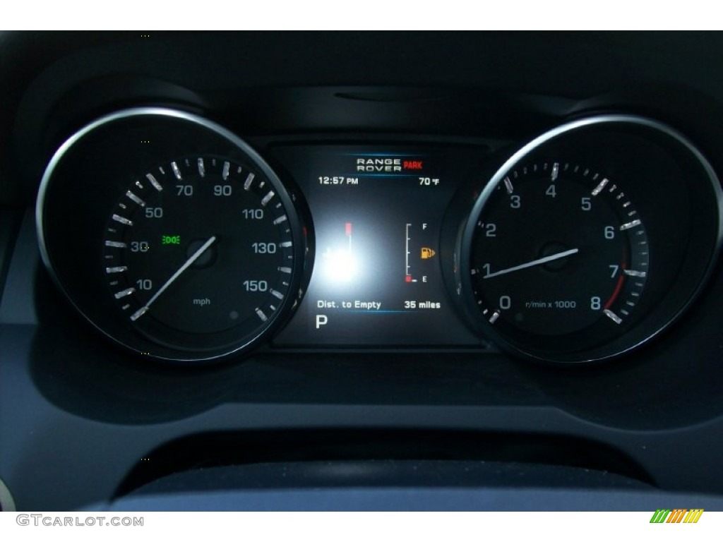 2012 Land Rover Range Rover Evoque Coupe Pure Gauges Photo #56844309