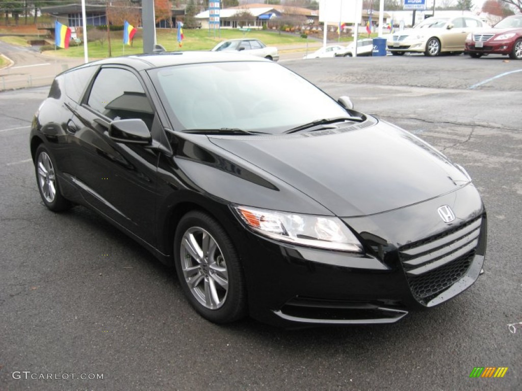 2011 CR-Z Sport Hybrid - Crystal Black Pearl / Gray Fabric photo #4