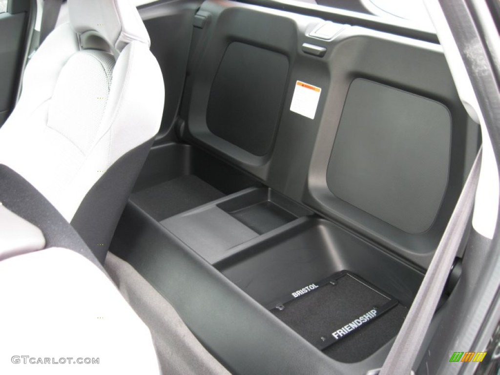 Gray Fabric Interior 2011 Honda CR-Z Sport Hybrid Photo #56844638