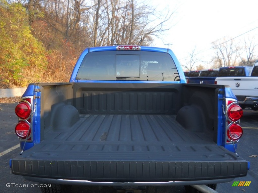 2008 Ram 1500 Big Horn Edition Quad Cab 4x4 - Electric Blue Pearl / Medium Slate Gray photo #6