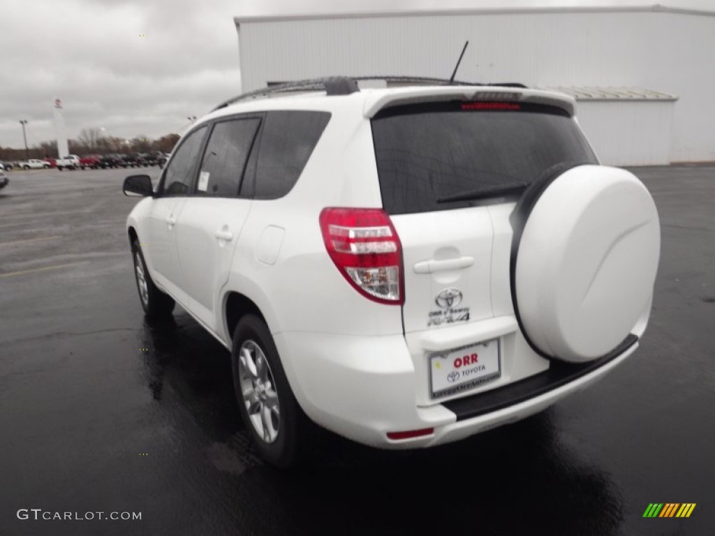 2011 RAV4 I4 - Super White / Sand Beige photo #5