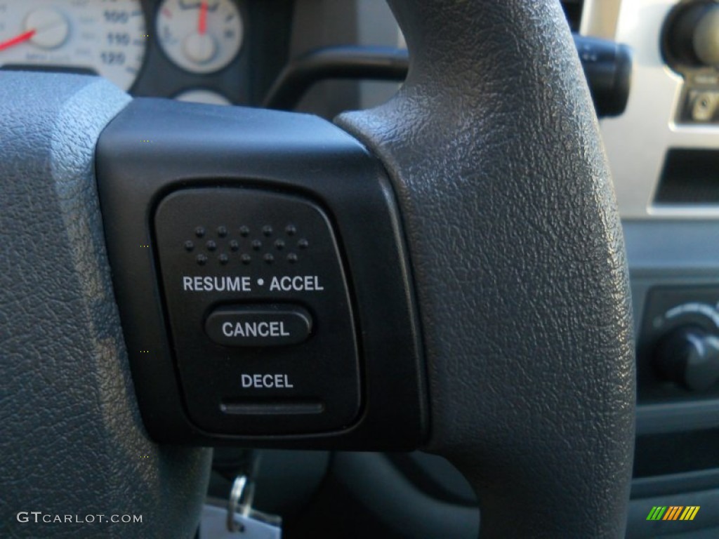 2008 Ram 1500 Big Horn Edition Quad Cab 4x4 - Electric Blue Pearl / Medium Slate Gray photo #11