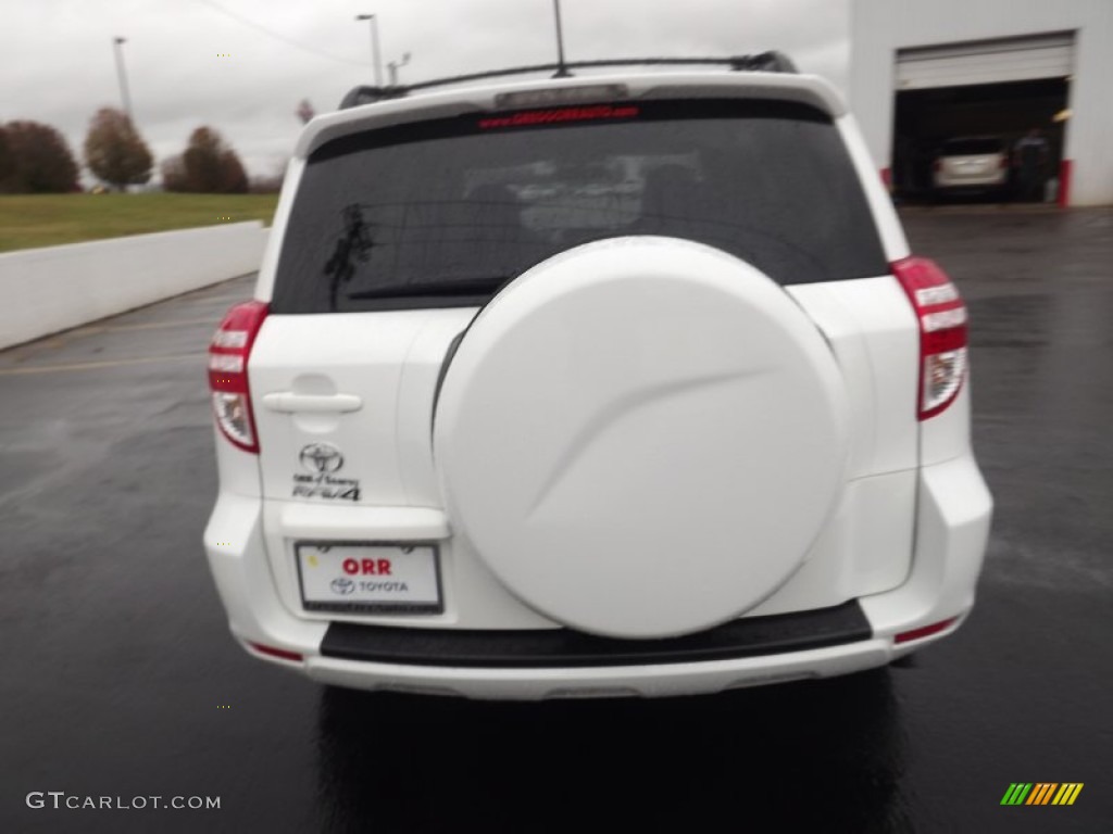 2011 RAV4 I4 - Super White / Sand Beige photo #6