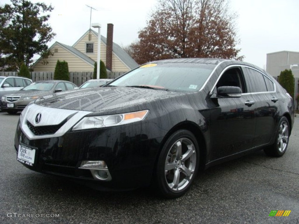 Crystal Black Pearl 2010 Acura TL 3.7 SH-AWD Technology Exterior Photo #56846168