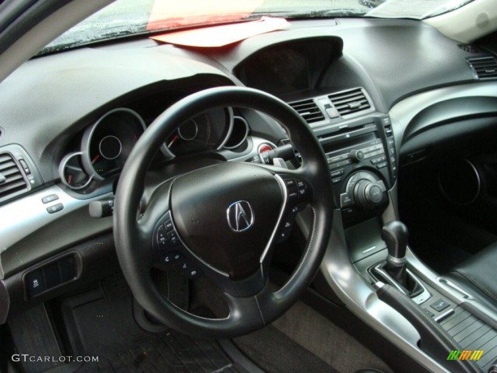 2010 Acura TL 3.7 SH-AWD Technology Ebony Dashboard Photo #56846195