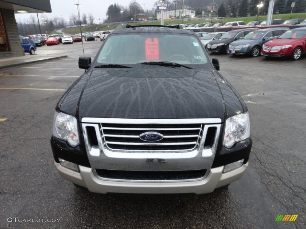 2010 Explorer Eddie Bauer 4x4 - Black / Camel photo #7