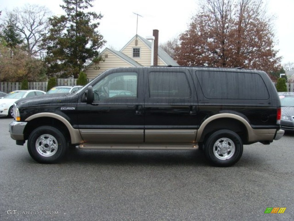 Black 2002 Ford Excursion Limited 4x4 Exterior Photo #56847326