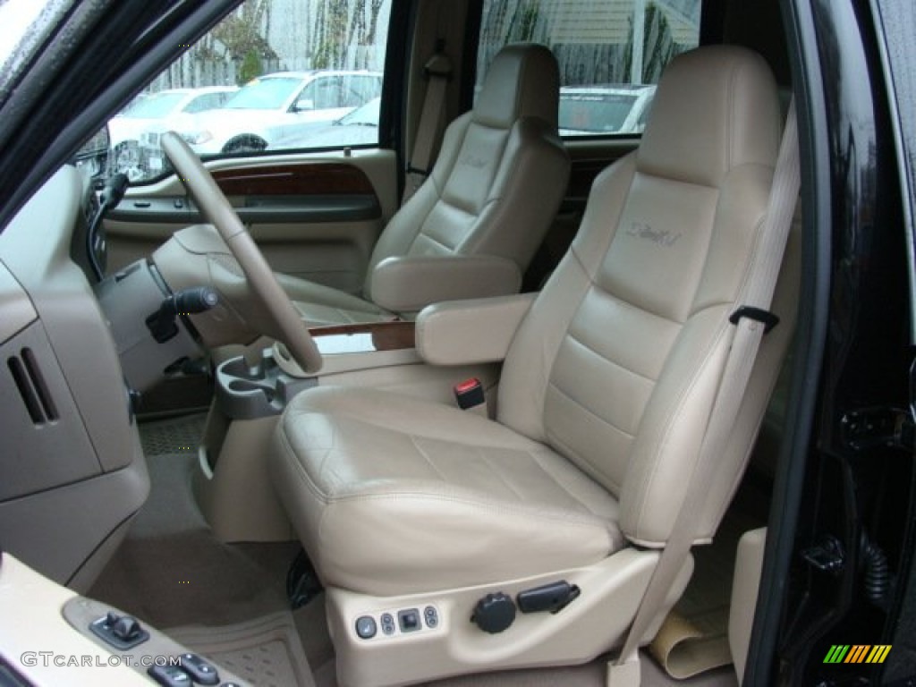 Medium Parchment Interior 2002 Ford Excursion Limited 4x4 Photo #56847374