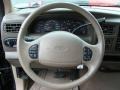 Medium Parchment 2002 Ford Excursion Limited 4x4 Steering Wheel