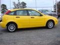 Screaming Yellow 2006 Ford Focus ZX5 SE Hatchback Exterior