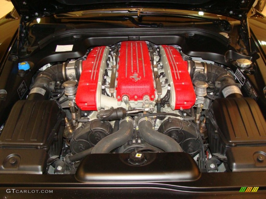 2010 Ferrari 612 Scaglietti F1A 5.7 Liter DOHC 48-Valve VVT V12 Engine Photo #56848052