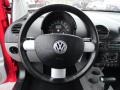 Black 2000 Volkswagen New Beetle GLX 1.8T Coupe Steering Wheel