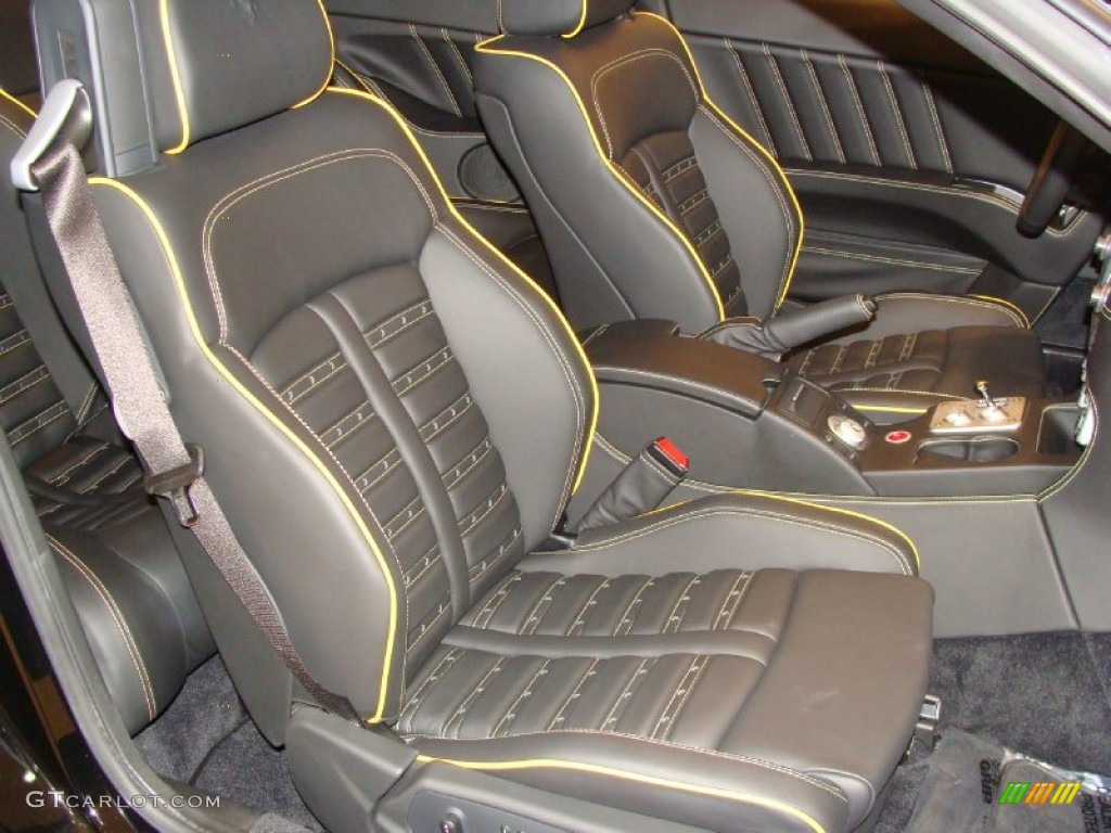 Nero Interior 2010 Ferrari 612 Scaglietti F1A Photo #56848106
