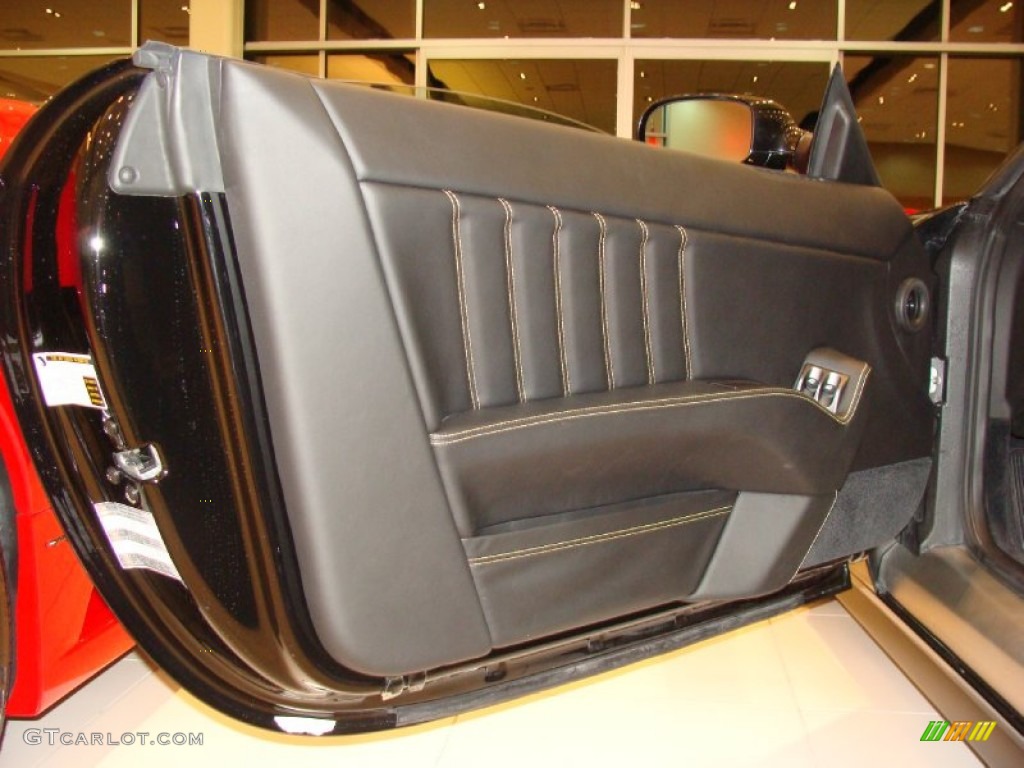 2010 Ferrari 612 Scaglietti F1A Nero Door Panel Photo #56848115