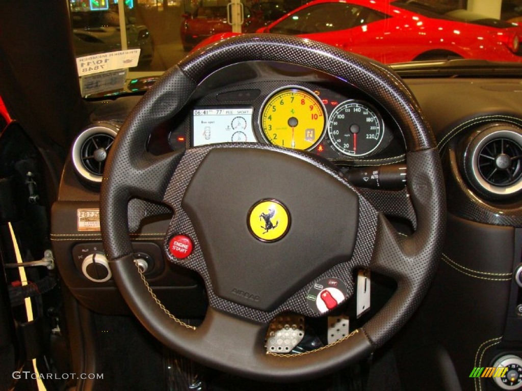 2010 Ferrari 612 Scaglietti F1A Steering Wheel Photos