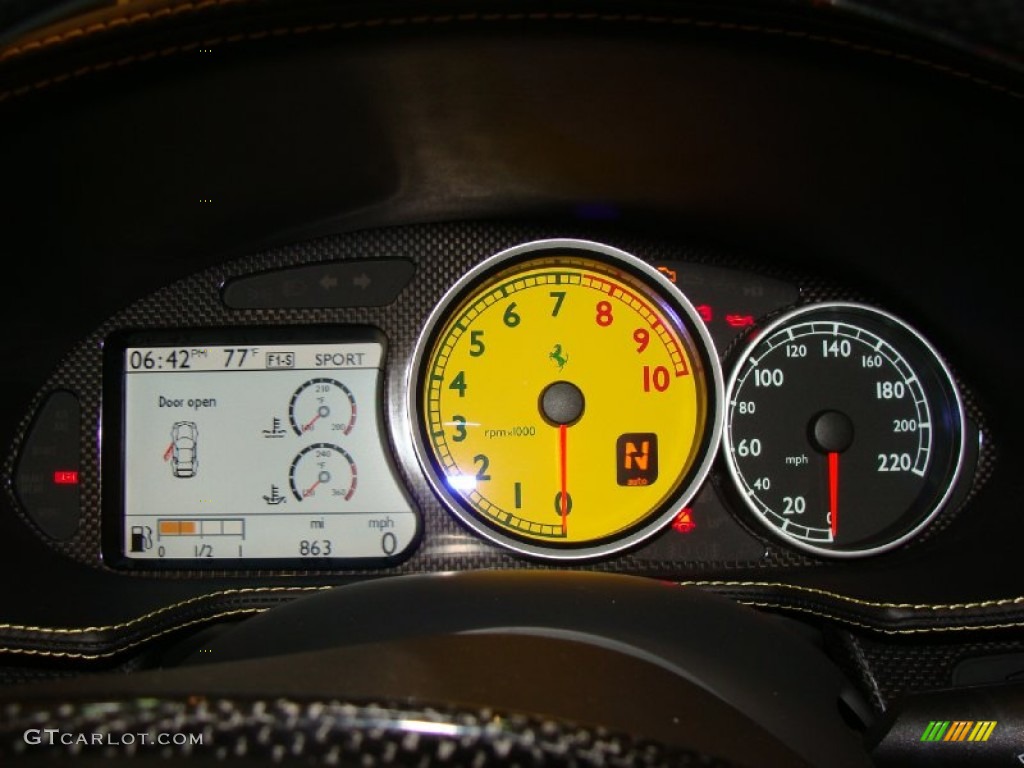 2010 Ferrari 612 Scaglietti F1A Gauges Photo #56848243