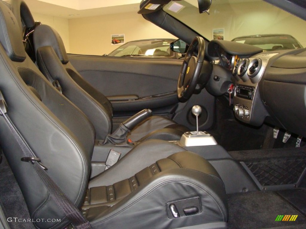 Nero (Black) Interior 2006 Ferrari F430 Spider Photo #56848406