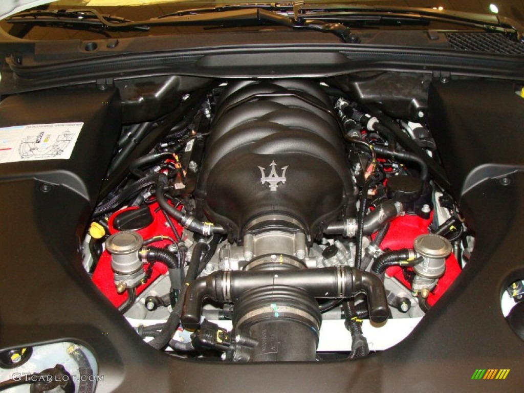 2012 Maserati GranTurismo Convertible GranCabrio Sport 4.7 Liter DOHC 32-Valve VVT V8 Engine Photo #56848622