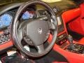 Rosso Corallo Steering Wheel Photo for 2012 Maserati GranTurismo Convertible #56848724