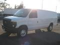 2008 Oxford White Ford E Series Van E350 Super Duty Commericial Extended  photo #3