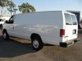 2008 Oxford White Ford E Series Van E350 Super Duty Commericial Extended  photo #4